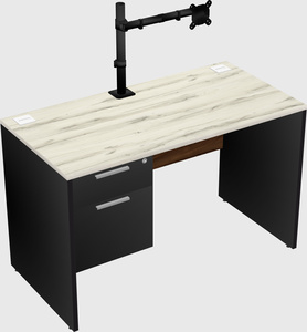 Rectangular desk