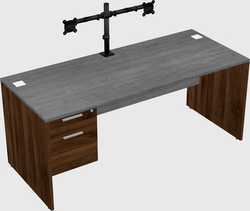 Rectangular desk