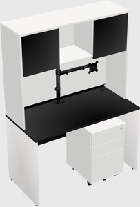 Rectangular desk