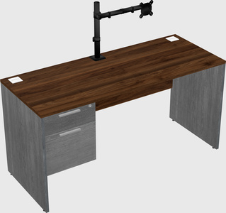 Rectangular desk