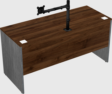 Rectangular desk