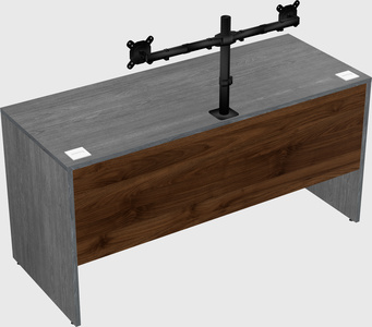 Rectangular desk