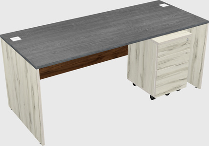Rectangular desk