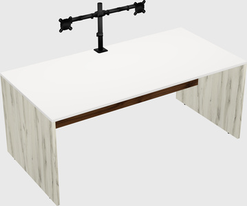 Rectangular desk