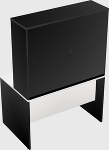 Rectangular desk
