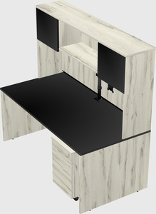 Rectangular desk