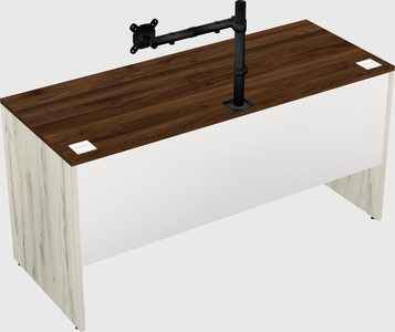 Rectangular desk