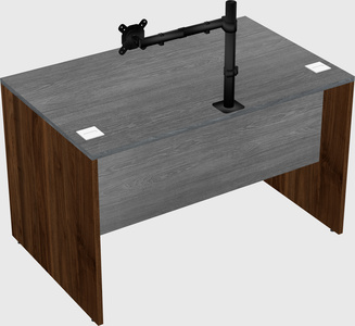Rectangular desk