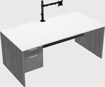 Rectangular desk