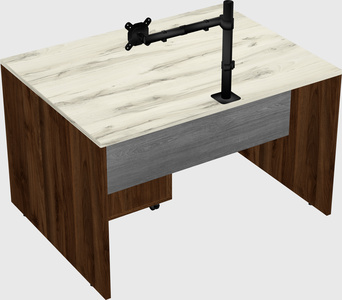 Rectangular desk