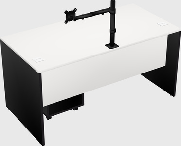 Rectangular desk