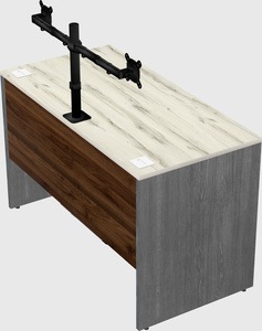 Rectangular desk
