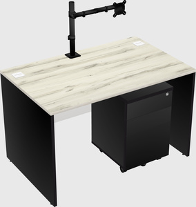 Rectangular desk