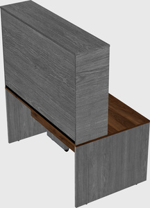 Rectangular desk
