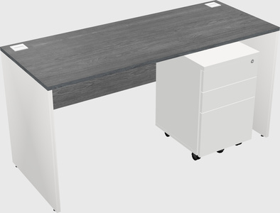Rectangular desk