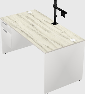 Rectangular desk