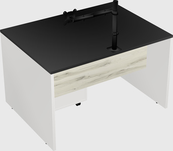 Rectangular desk