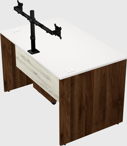 Rectangular desk