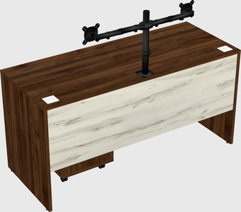 Rectangular desk