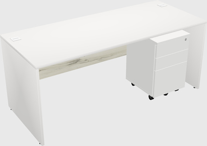 Rectangular desk