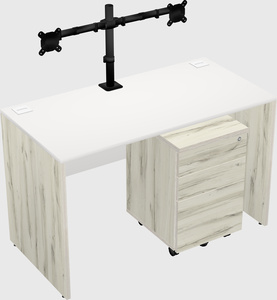 Rectangular desk