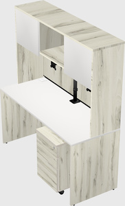 Rectangular desk