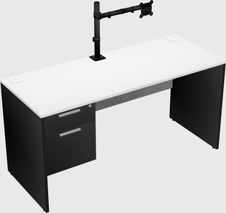 Rectangular desk