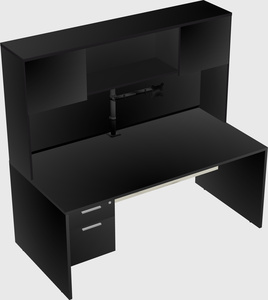 Rectangular desk