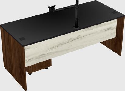 Rectangular desk