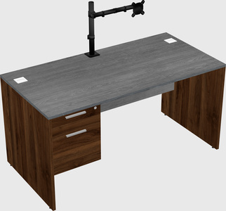 Rectangular desk