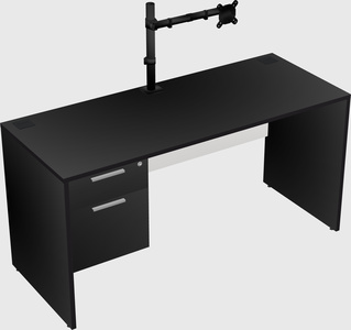 Rectangular desk
