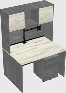 Rectangular desk
