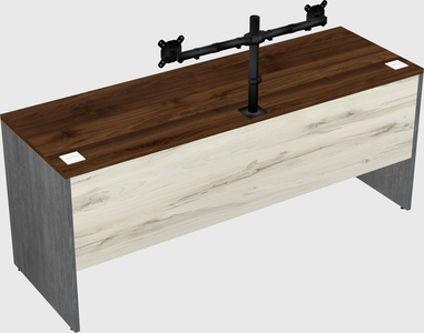 Rectangular desk