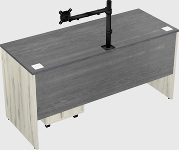 Rectangular desk