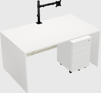 Rectangular desk