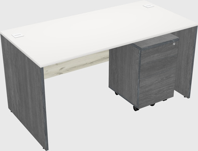 Rectangular desk