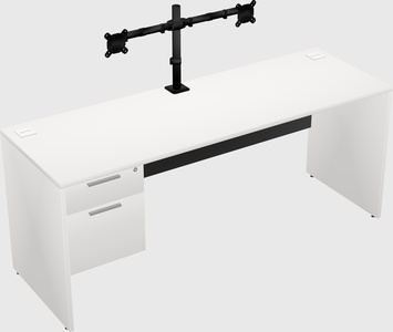 Rectangular desk