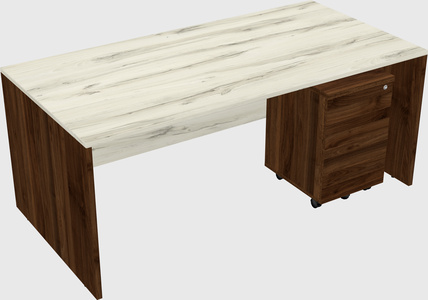 Rectangular desk