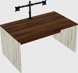 Rectangular desk