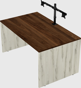Rectangular desk