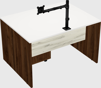 Rectangular desk