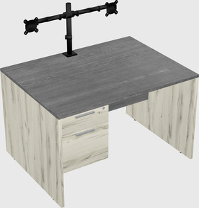 Rectangular desk