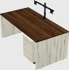 Rectangular desk