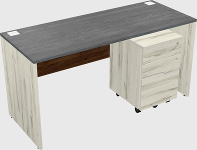 Rectangular desk