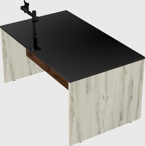 Rectangular desk