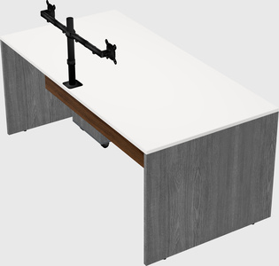 Rectangular desk