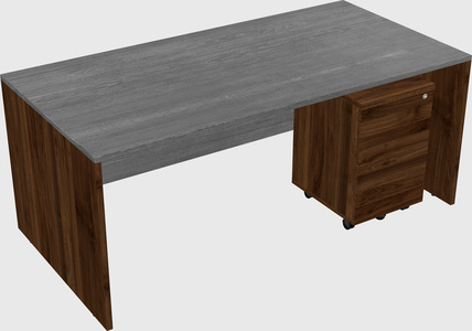 Rectangular desk