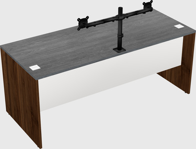 Rectangular desk
