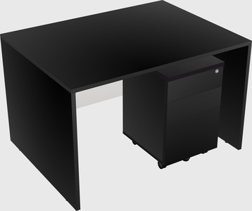 Rectangular desk