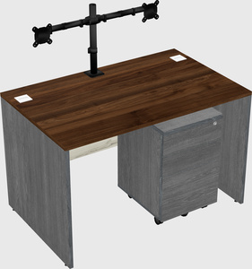 Rectangular desk